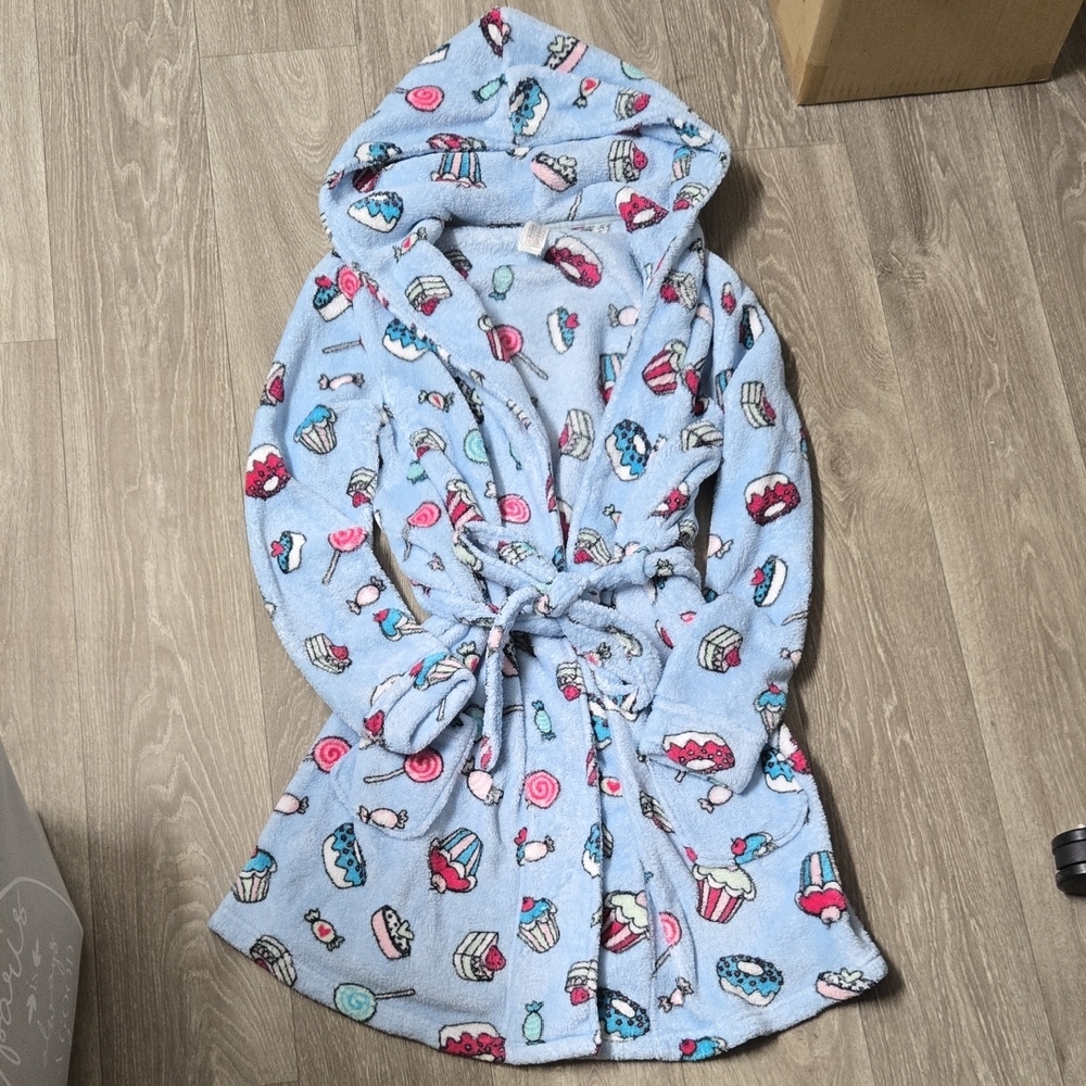 Forever 21 Multicolor Fleece Robe
